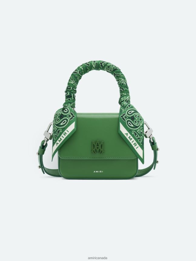 Bag AMIRI Bandana Micro Ma Green Women ZXNJX8398