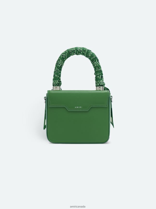 Bag AMIRI Bandana Micro Ma Green Women ZXNJX8398