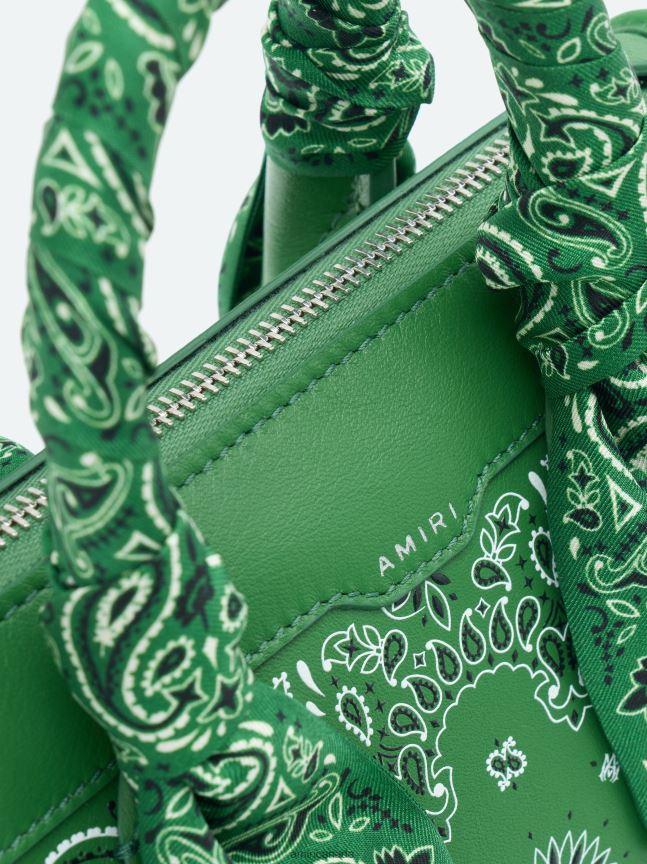 Bag AMIRI Bandana Micro Triangle Green Women ZXNJX8397