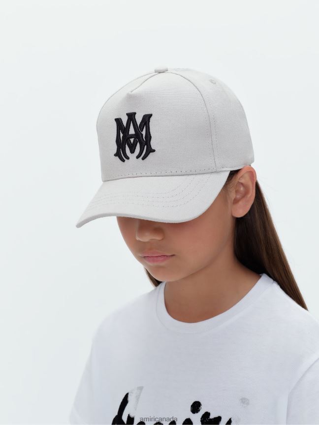 Accessories AMIRI Ma Canvas Hat Alabaster Unisex ZXNJX8385