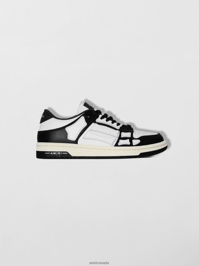 Shoes AMIRI Skel Top Low Black/White Kids ZXNJX8374