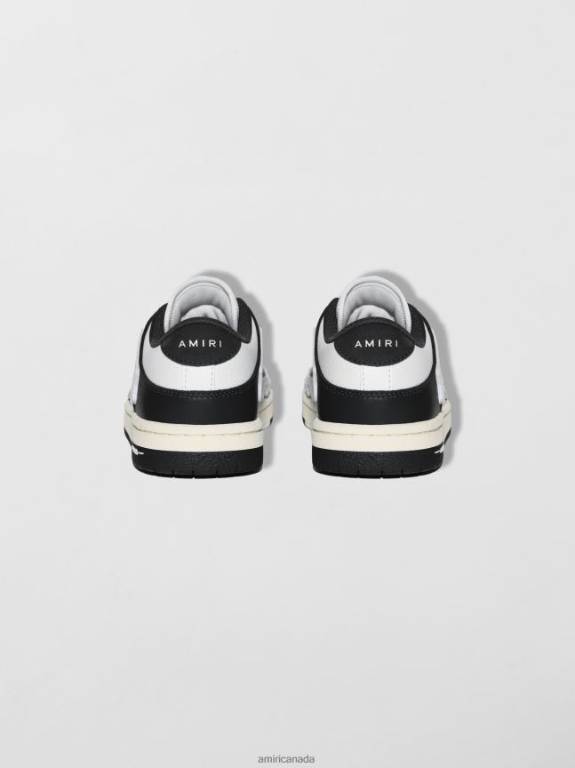 Shoes AMIRI Skel Top Low Black/White Kids ZXNJX8374