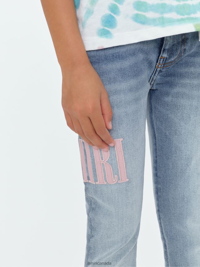 Clothing AMIRI Logo Jean Stone Indigo Kids ZXNJX8330