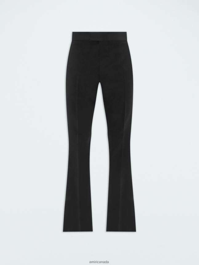 Clothing AMIRI Kick Flare Tuxedo Pant 34L Black Men ZXNJX850