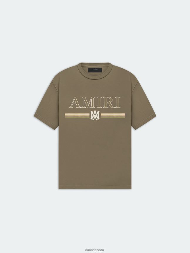 Clothing AMIRI Ma Bar Tee Slate Black Men ZXNJX867