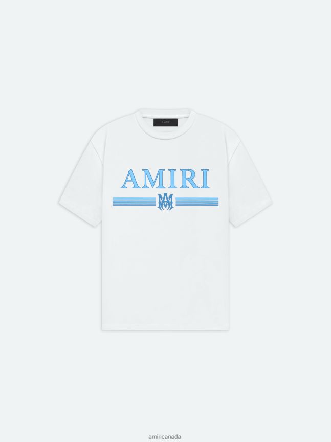 Clothing AMIRI Ma Bar Tee White Men ZXNJX868