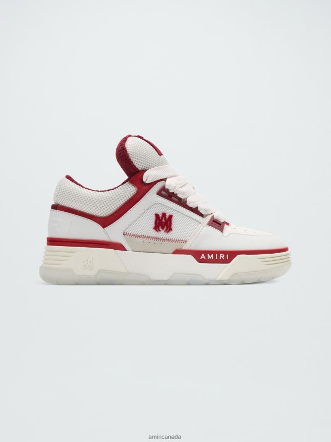 Shoes AMIRI Ma 1 White/Red Women ZXNJX8316