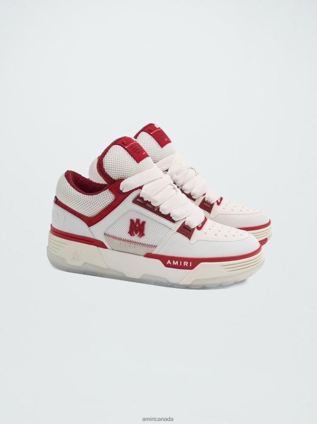 Shoes AMIRI Ma 1 White/Red Women ZXNJX8316