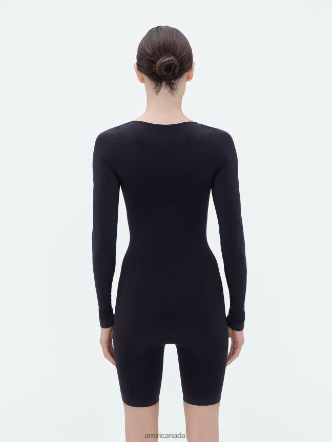 Clothing AMIRI Seamless Bodysuit Black Women ZXNJX8269