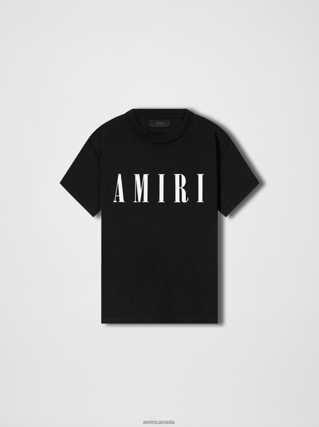 Clothing AMIRI Slim Tee Black Women ZXNJX8254